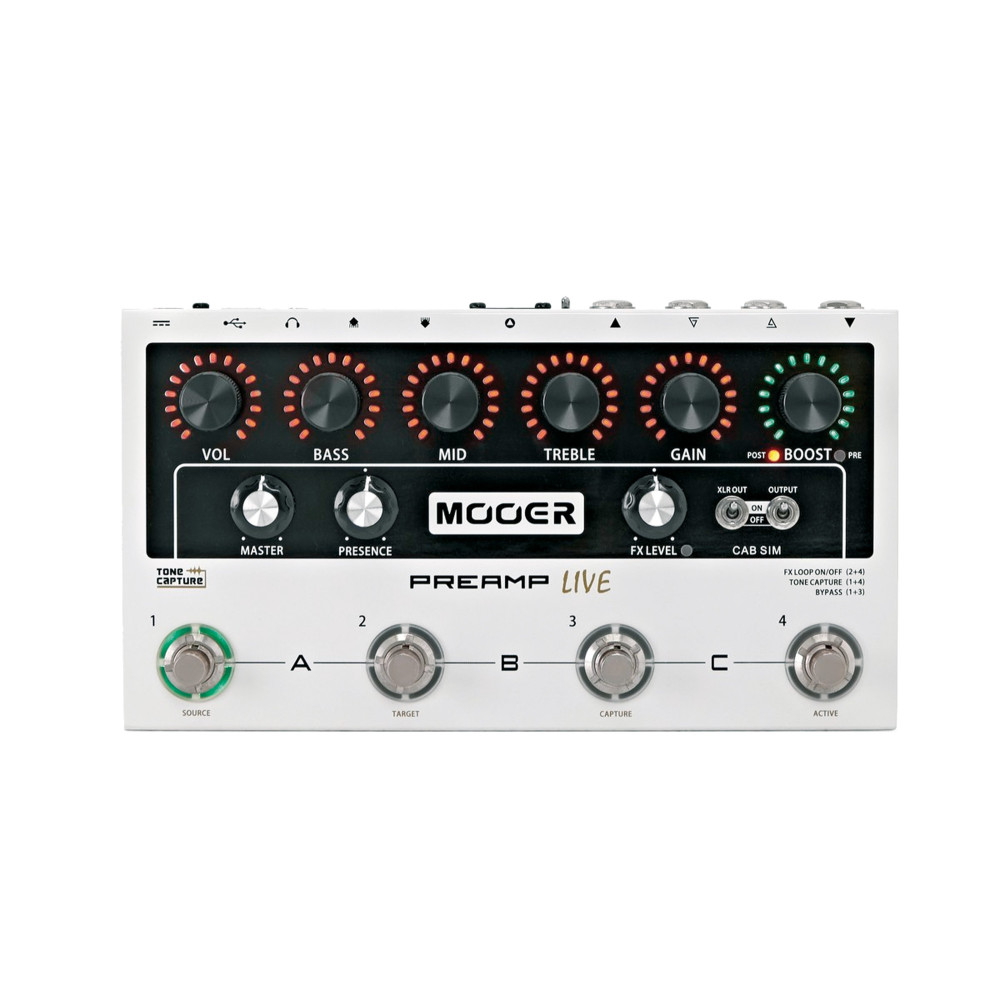 Mooer Pedalier Preamp Live