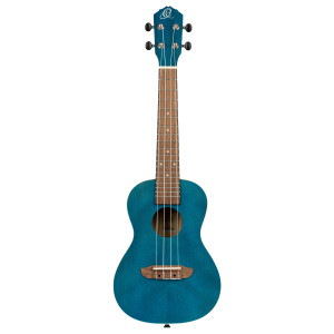 Ortega Concert Ukulele, Okoume, Blue