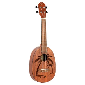 Ukulele de concierto Ortega Pineapple, caoba