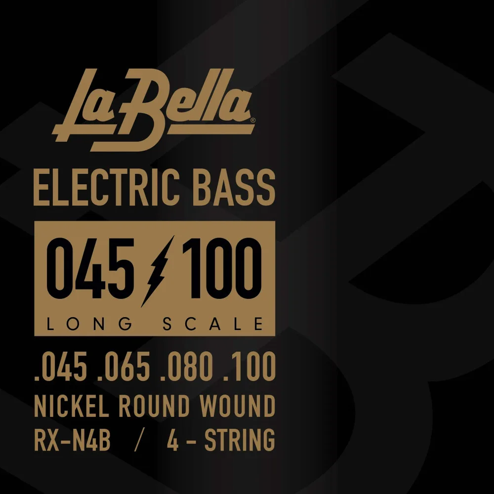 La Bella Rx Nickel Bass Strings 45-100