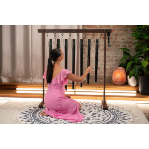 Set de 7 campanas Sonic Energy para tubo de baño