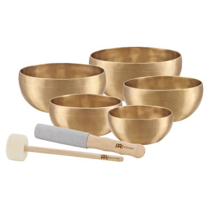 Set of 5 Sonic Energy Singing Bowls Univer.