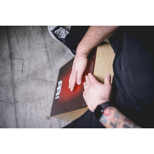 Cajon Snarecraft Red Burst