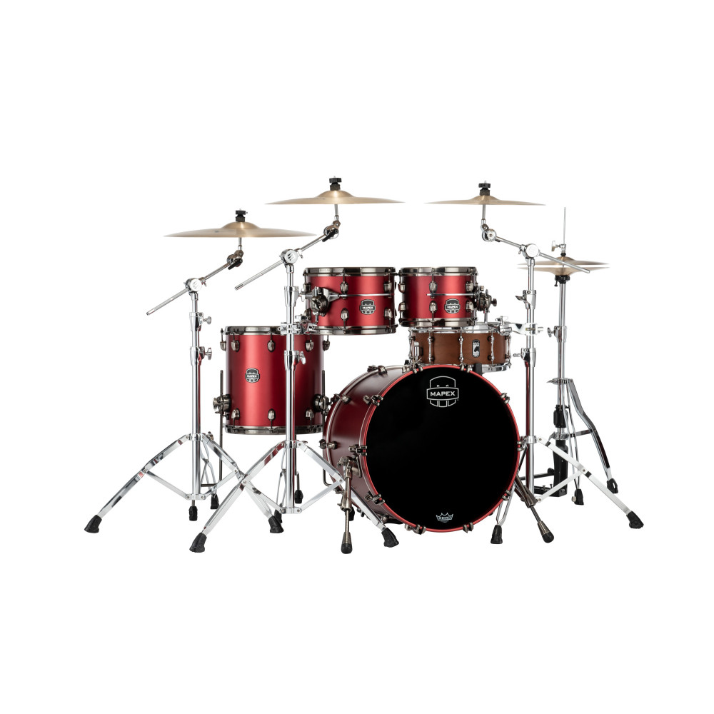 Mapex Saturn Evo 4 Futs Rojo Toscano