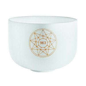 Cuenco de canto Sonic Cristal 10", 963 Hz