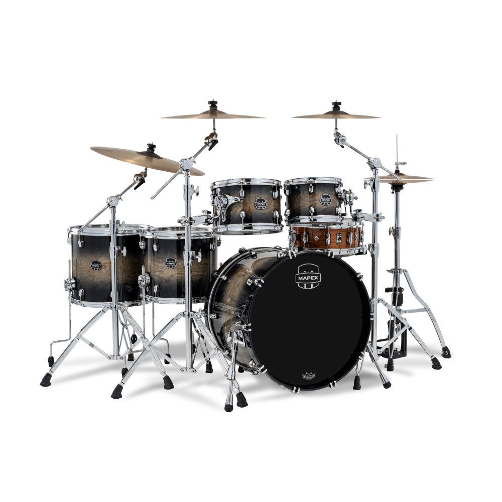 Mapex Saturn 5 Futs Black Ink Burst