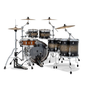 Mapex Saturn 5 Futs Black Ink Burst