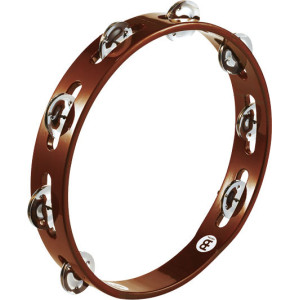 Pandereta Meinl de madera marrón