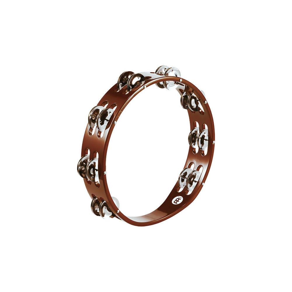 Tambourin Meinl Bois Brun 2r Cymb Nickel
