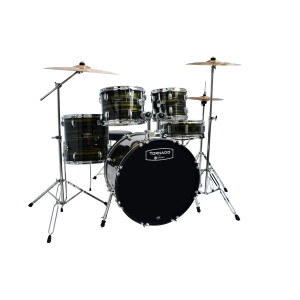 Mapex Tornado By 18 5f Wood Grain Brown