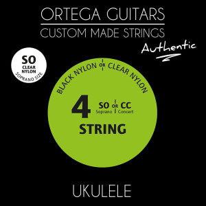 Juego de cuerdas para ukelele soprano Ortega