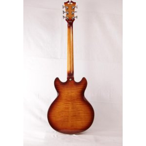 D'Angelico Premier Mini DC Dark Iced Tea Burst