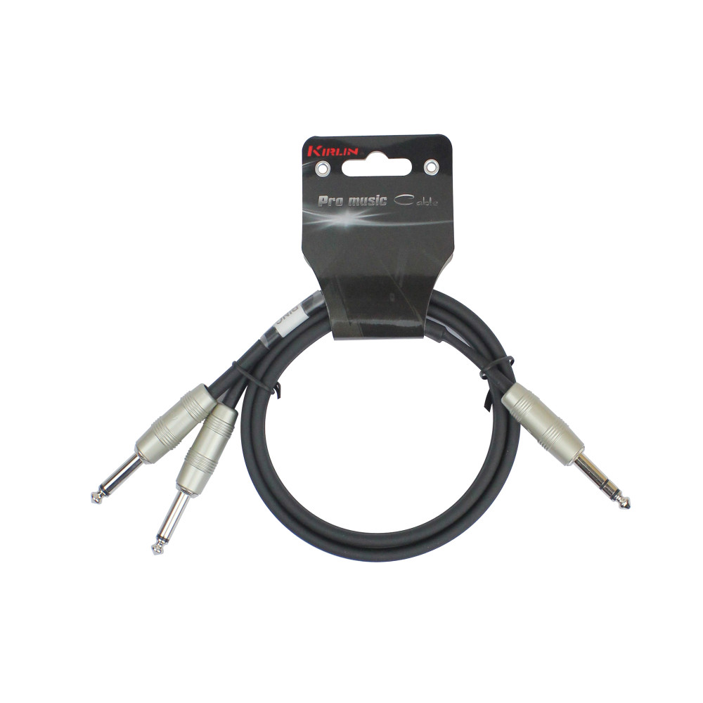 Cable patch Y Kirlin 2xjack-jack 6,35 Nr