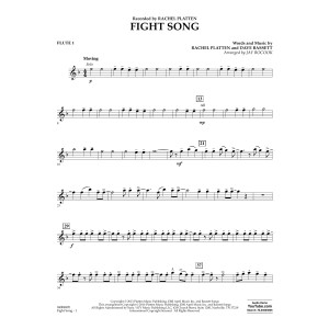 Fight Song - Flute 1