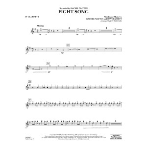 Fight Song - Bb Clarinet 1