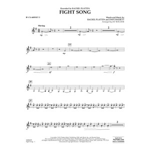 Fight Song - Bb Clarinet 2