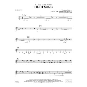 Fight Song - Bb Clarinet 3