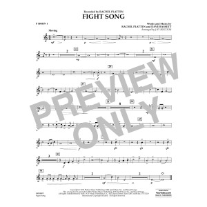 Fight Song - F Horn 1