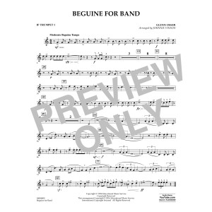 Beguine for Band - Bb Trumpet 1
