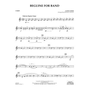 Beguine for Band - F Horn