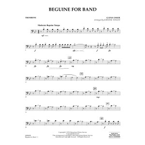 Beguine for Band - Trombone