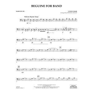 Beguine for Band - Baritone B.C.