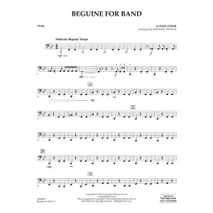 Beguine for Band - Tuba