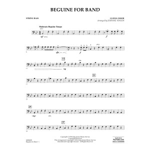 Beguine for Band - Bass