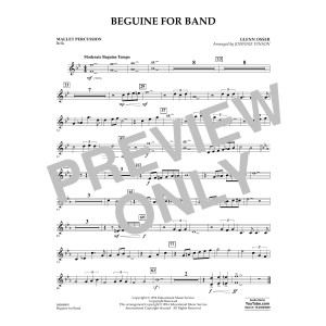 Beguine for Band - Mallet Percussion