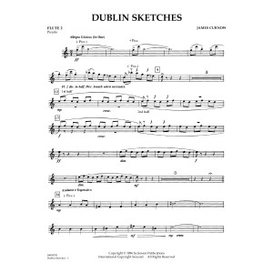 Dublin Sketches - Flute 2