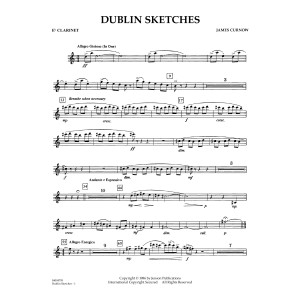 Dublin Sketches - Eb Clarinet