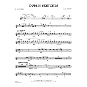 Dublin Sketches - Bb Clarinet 1