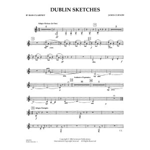 Dublin Sketches - Bb Bass Clarinet