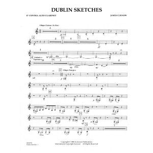 Dublin Sketches - Eb Contra Alto Clarinet