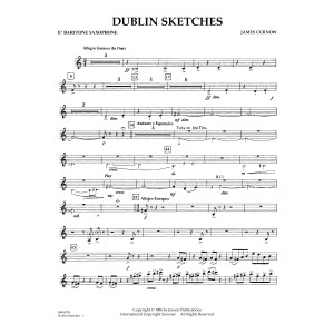 Dublin Sketches - Eb Baritone Saxophone