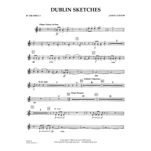 Dublin Sketches - Bb Trumpet 3