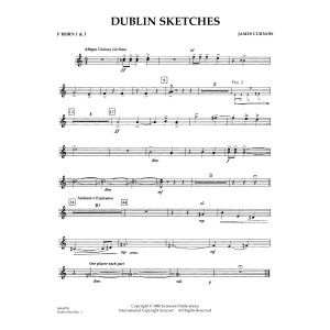 Dublin Sketches - F Horn 1 & 3