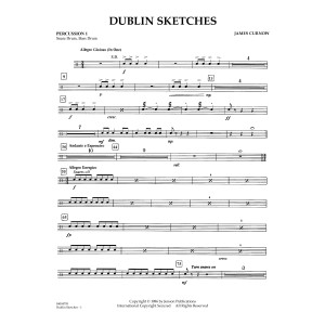 Dublin Sketches - Percussion 1