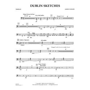 Dublin Sketches - Timpani