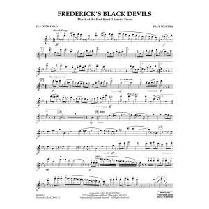 Frederick's Black Devils - Flute/Piccolo
