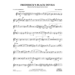 Frederick's Black Devils - Eb Alto Saxophone 2