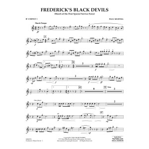 Frederick's Black Devils - Bb Cornet 1
