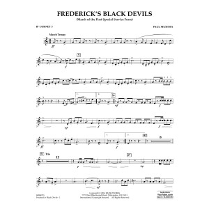Frederick's Black Devils - Bb Cornet 3