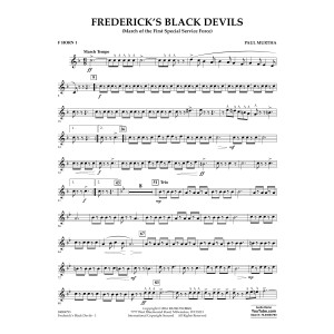 Frederick's Black Devils - F Horn 1