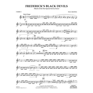 Frederick's Black Devils - F Horn 3