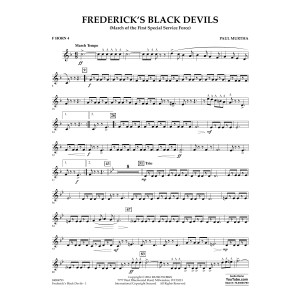 Frederick's Black Devils - F Horn 4