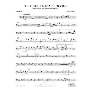 Frederick's Black Devils - Trombone 3
