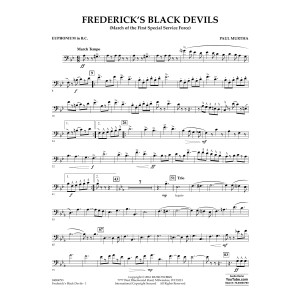 Frederick's Black Devils - Euphonium in Bass Clef