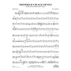 Frederick's Black Devils - String Bass
