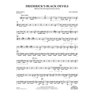 Frederick's Black Devils - Percussion 1
